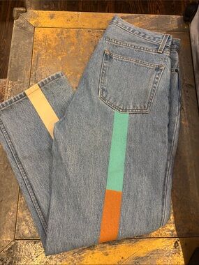 Still Here Stripe-Accent Men's Jeans